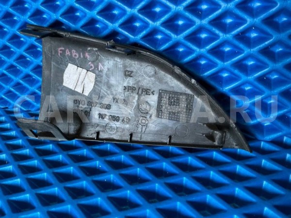 уголок декоративный Skoda Fabia I (1999—2004) Skoda Fabia оригинальный номер 6Y0867393