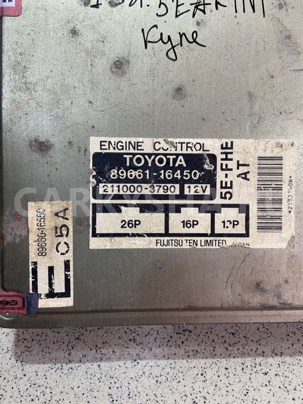 блок управления двс(эбу) Toyota Cynos I 5E-HFE Toyota Cynos оригинальный номер 8966116450