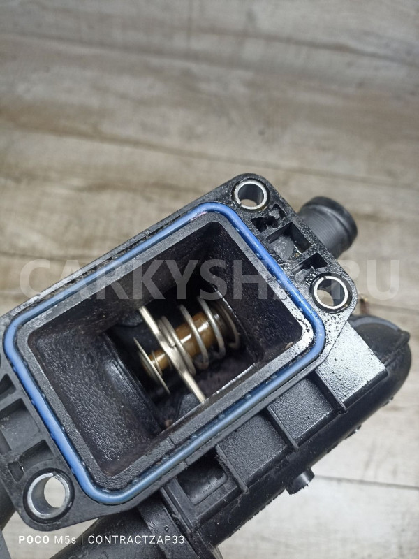 Корпус термостата Peugeot 1.6 DV6TED4 Peugeot 207 оригинальный номер 9660660380