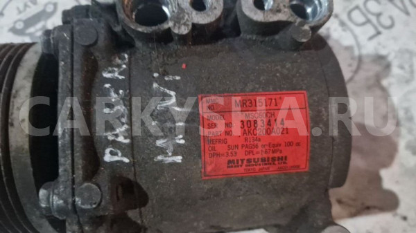 Компрессор кондиционера Mitsubishi Pajero Mini Mitsubishi i оригинальный номер MR460140