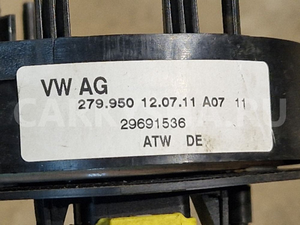 Шлейф подрулевой Volkswagen Polo 5 Volkswagen Polo оригинальный номер 6Q0959653B