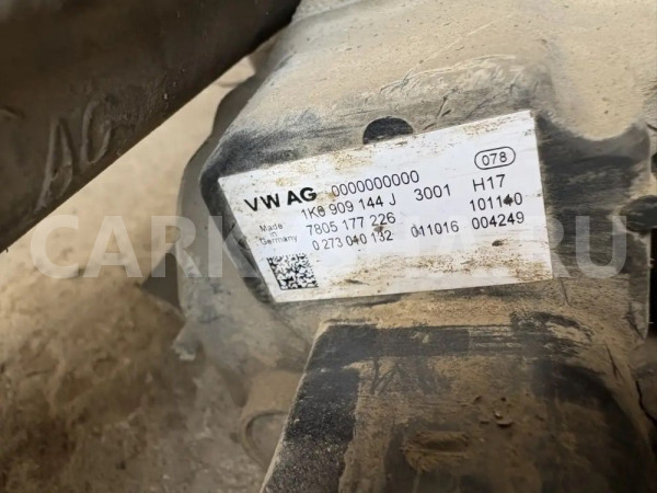 Рейка рулевая Volkswagen Golf Mk6 (2008—2012) Volkswagen Golf оригинальный номер 1k0909144j