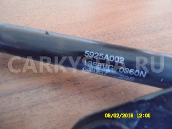 Амортизатор крышки багажника Mitsubishi Lancer X (2007—2010) Mitsubishi Lancer оригинальный номер 5925A002