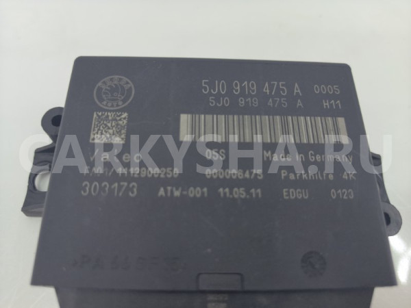 Блок парктроников Skoda Octavia A5 1.8 CDAB 2011 Skoda Octavia 