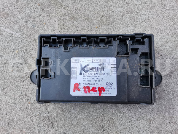 Блок управления дверями левое переднее A2218704495 Mercedes-Benz S-Class W221 Mercedes-Benz S-klasse оригинальный номер A2218704495