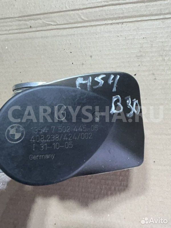 Дроссельная заслонка BMW X5 E53 M54B30 2006 BMW X5 оригинальный номер 13 54 7 502 445