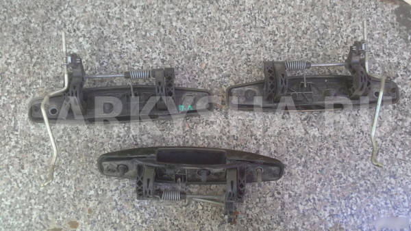 Ручка двери для Рено Дастер Renault Duster хром Renault 15 оригинальный номер 806072081R 806063343R