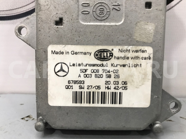 Блок адаптивного освещения Mercedes-Benz E-280 Mercedes-Benz E-klasse 