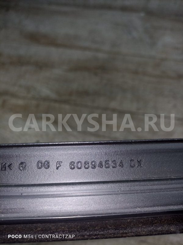 Уплотнитель стекла двери Alfa Romeo 159 I (2005—2011) Alfa Romeo 159 оригинальный номер 60694534dx