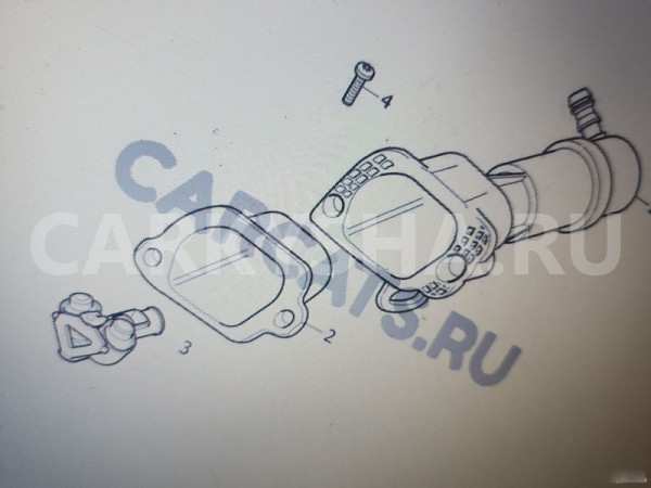 Форсунка омывателя фары правая Volvo XC90 Volvo XC90 