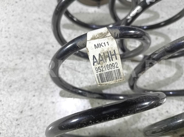 Пружина подвески Chevrolet Aveo II (2011—2020) Chevrolet Aveo оригинальный номер 95216092