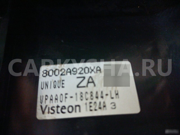 Панель управления Магнитолы Митцубиси Асх mitsubis Mitsubishi ASX оригинальный номер 8002А920ХА