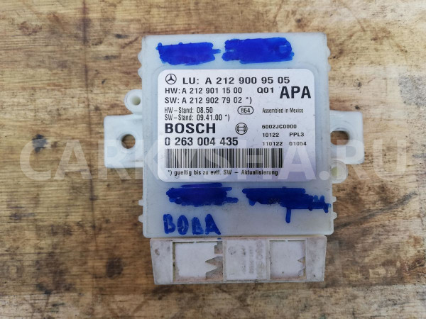 Блок Управления Парктроником Mercedes-Benz E-Class 2009 W212 Mercedes-Benz E-klasse оригинальный номер A2129009505