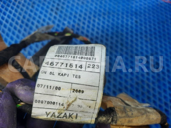 Проводка передней левой двери FIAT Doblo 1 Fiat Doblo оригинальный номер 51777463