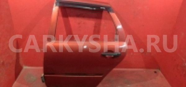 Калина дверь задняя левая седан хетчбек красная ВАЗ (Lada) Kalina 