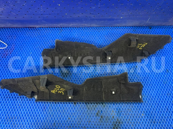 Накладка декоративная пара Volkswagen Polo  5 Volkswagen Polo оригинальный номер 6RU867766