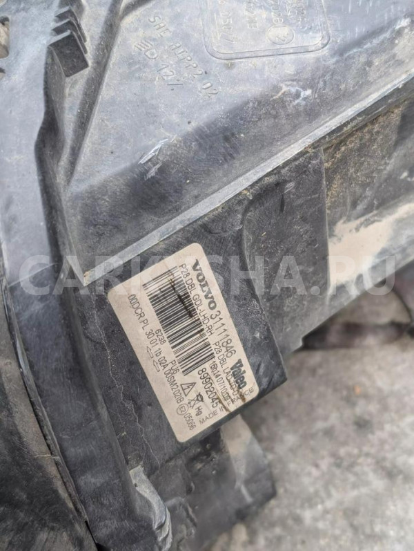Фара Volvo XC90 оригинальный номер 30612864
