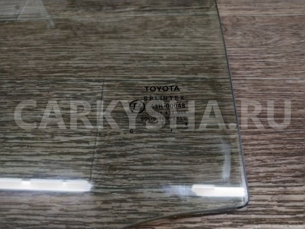 Стекло двери задней левой Toyota Avensis 
