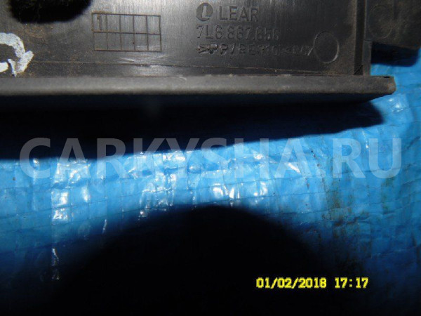 Обшивка двери багажника Volkswagen Touareg I рестайлинг (2006—2010) Volkswagen Touareg оригинальный номер 7L6867656