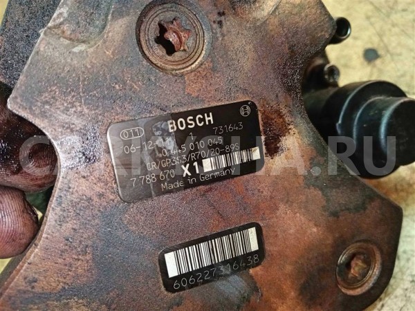 Название детали ТНВД Модель BMW X3 E83 рест BMW X3 оригинальный номер 13518511824