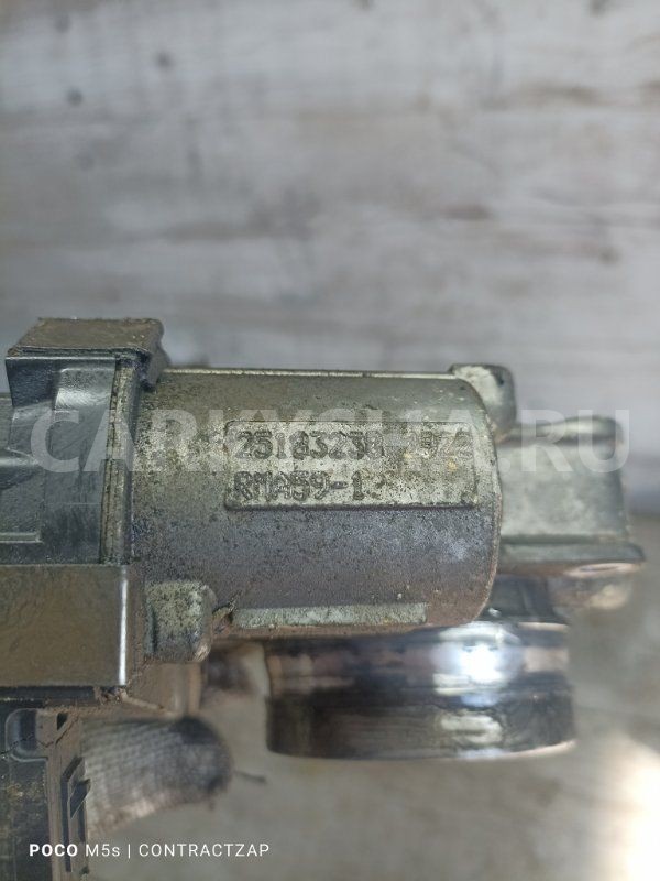 Дроссельная заслонка Chevrolet Captiva I рестайлинг (2011—2013) Chevrolet Captiva оригинальный номер 25183238