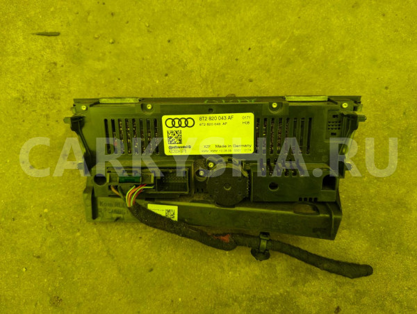 Блок управления климат-контролем Audi A4 оригинальный номер 8T2820043AF