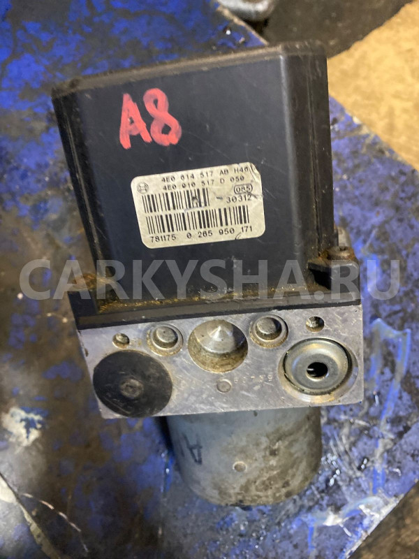 Блок ABS 4E0614517AB Audi S8 5.2 Audi 200 оригинальный номер 4E0614517AB