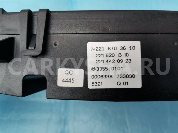 Блок климата Mercedes-Benz S-Class W221 Mercedes-Benz S-klasse оригинальный номер A2218703610