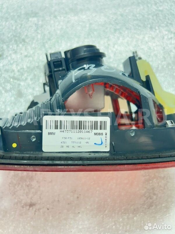 Фонарь крышки багажника правый BMW 3 F30 N20B20 BMW 3er оригинальный номер 63 21 7 372 794