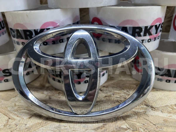 Эмблема переднего бампера Toyota RAV 4 III (XA30) оригинальный номер 75311-42010