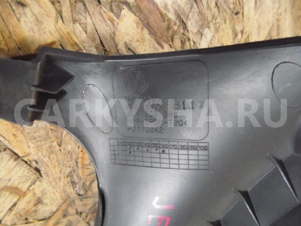 Накладка торпедо Volkswagen Jetta V (2005—2011) Volkswagen Jetta оригинальный номер 1K1858368