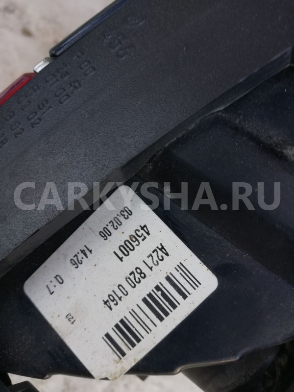 Фонарь левый Mercedes S W221 Mercedes-Benz S-klasse оригинальный номер A2218200164