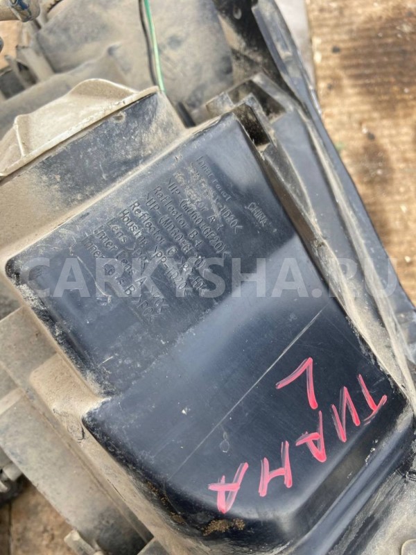 Фара левая Nissan Teana J32 (2008—2011) Nissan Teana оригинальный номер J32