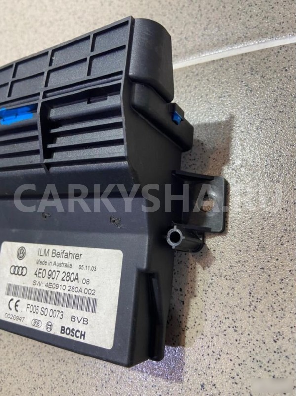 Блок управления бортовой сети Audi A8 D3-4E Audi 200 оригинальный номер 4Е0907280A