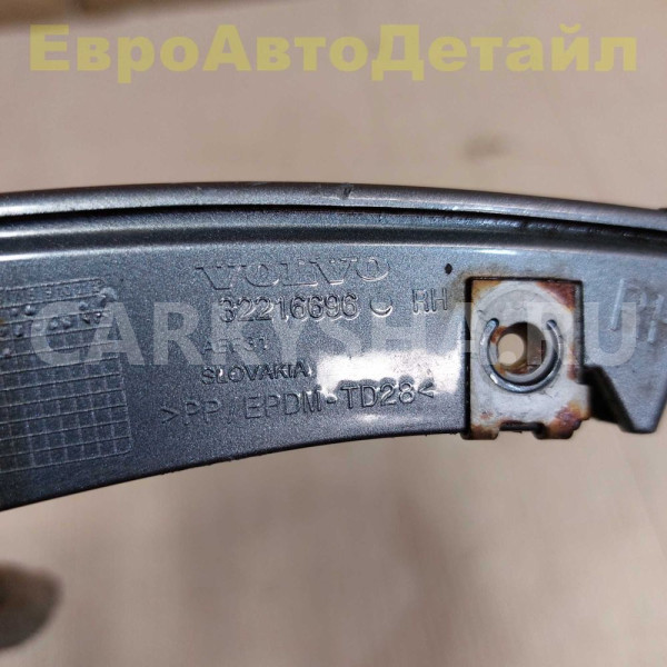 Накладка переднего крыла нижняя правая Volvo XC60 Volvo XC60 оригинальный номер 39846167