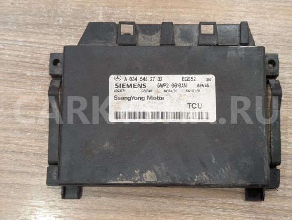 Блок управления АКПП Ssang Yong Kyron оригинальный номер A0345452732