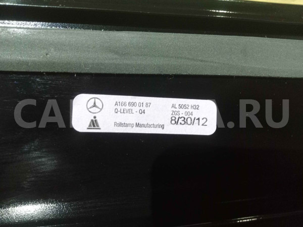 Накладка на дверь Mercedes-Benz M-класс W166 (2011—2015) Mercedes-Benz M-klasse оригинальный номер а1666900187