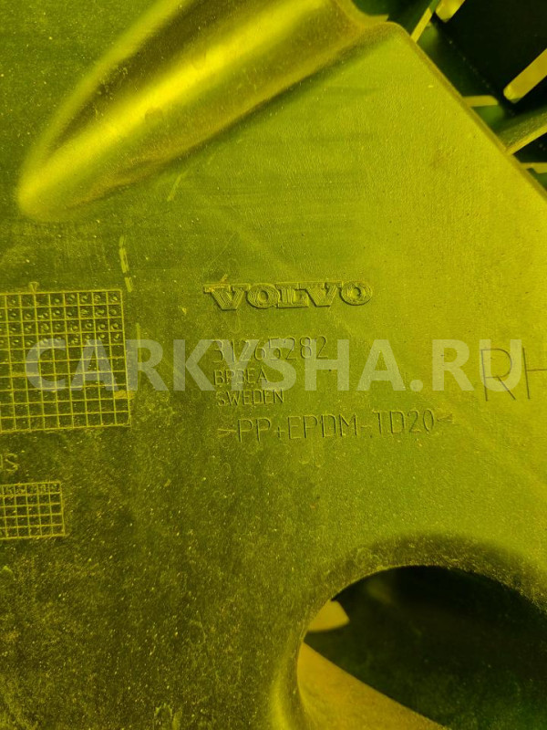 Крепление бампера Volvo V60 оригинальный номер 31265282