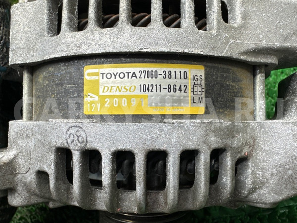 Генератор Lexus GX460 2009-2022 2706038110 Lexus GX 