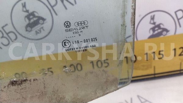Стекло задней двери Volkswagen Passat B3 Volkswagen Passat оригинальный номер 43R-001025