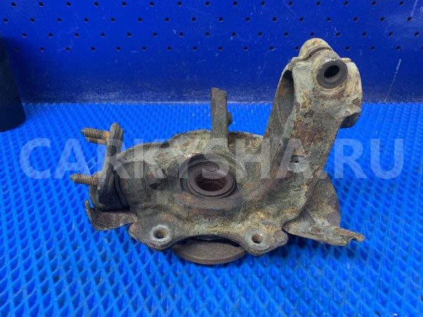 Кулак поворотный передний левый VW Polo MK5 МКПП Volkswagen Polo оригинальный номер 6RU407255A