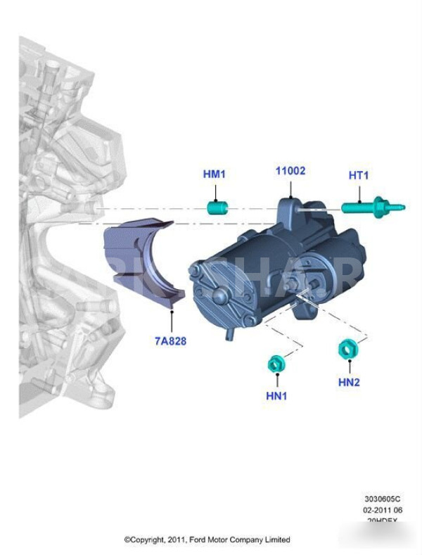 Стартер Ford Focus 3 2.0 ркпп Ford Focus 