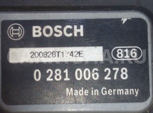 Датчик давления выхлопных газов Mercedes-Benz E-класс W212/S212/C207/A207 рестайлинг (2013—2016) Mercedes-Benz E-klasse оригинальный номер 0281006278