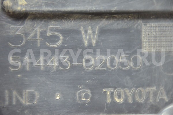 Пыльник двигателя боковой правый Toyota Auris 