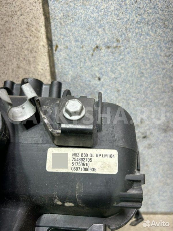 Коллектор впускной BMW X5 E70 N52B30 2008 BMW X5 оригинальный номер 11 61 7 559 523