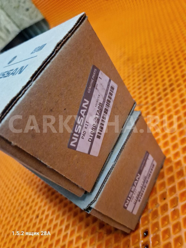 Колодки передние nissan teana L33 Nissan Teana оригинальный номер d10603ta0b