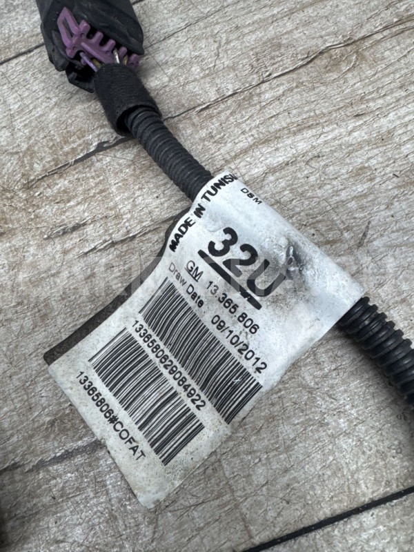 Проводка парктроника Opel Meriva B перед Opel Meriva оригинальный номер 13365806