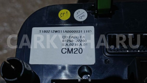 Блок управления климатом KIA CEED CD 2019 Kia Cee'd оригинальный номер 97250J7200