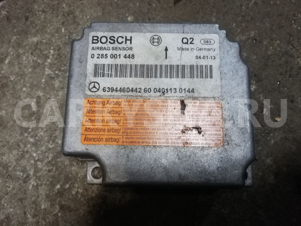 Блок управления AIRBAG Mercedes-Benz Vito W639 рестайлинг (2010—2014) Mercedes-Benz Vito оригинальный номер A6394460442