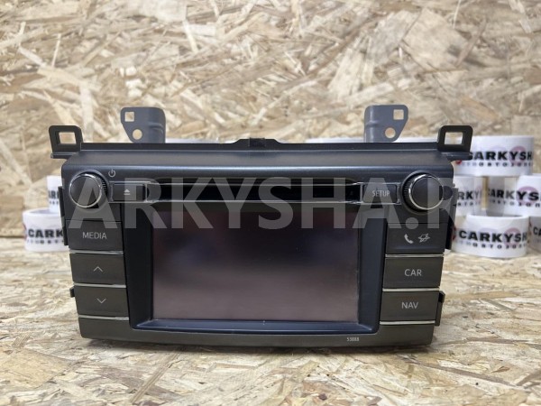 Магнитола Toyota RAV 4 IV (CA40) оригинальный номер 86140-42040